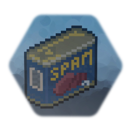 Pixel art Spam Tuna Box