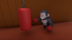 Gorilla Punching