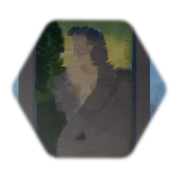 Simple woman portrait