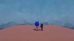 Me and Rewrite casually drinking tea