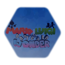 MARIO AND LUIGI BROTHERS IN WONDER logo