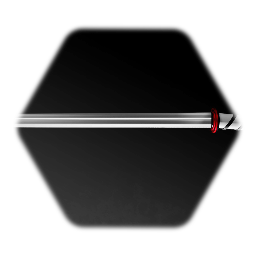 Bone ruby katana.