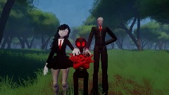 Creepypasta Scene - Devin.exe, Slenderman and Slenderwoman