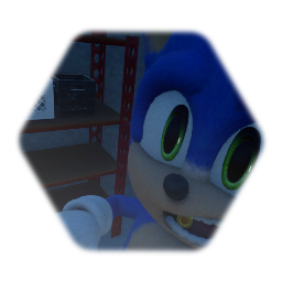 Uh... Meow? But sonic chokes on the bullet