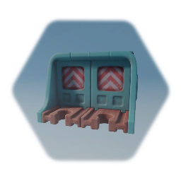 Tunnel Double Entrance inc. Doors