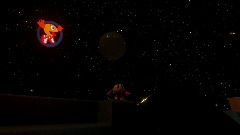 Pac man in space