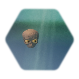 Skull with Eyes (Animated)
