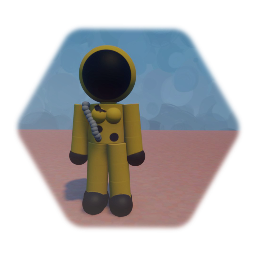 Backrooms Hazmat girl v2