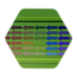 Green arrows Illusion