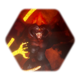 The Lord of the Rings:  Balrog vs Gandalf Scene