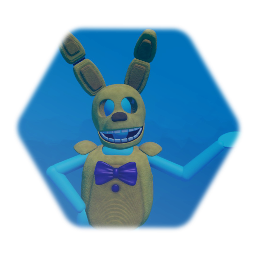 Blank Puppet deluxe with Springbonnie fantasy