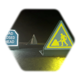 Cyberpunk Road Signs | JG
