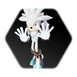 Silver The Hedgehog CGI Rig