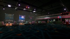 Retro Style Bowling Alley and Arcade