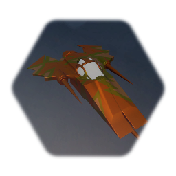 Spaceship - Slicer orange