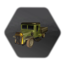 Heavy duty vintage truck