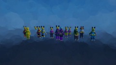 Electrisha [Pikachu] Costumes 1