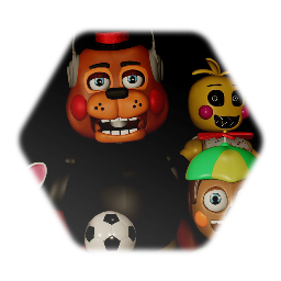 Toy Fnaf 2 Meme animatronic models