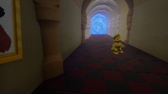 The gold Wario apparition