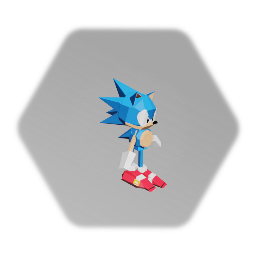 Sonic R puppet