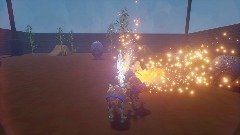 Weird scorpion battle