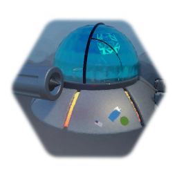 Trash Space Car ( Controlled )