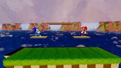 Smash Bros Sonic