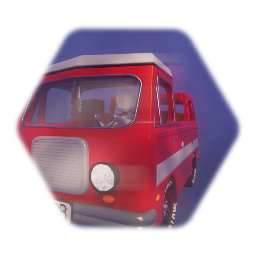 VW bus Convertible (Doesn't Drive)