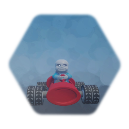 Sans in a go kart Daniele kart 2.0 deluxe