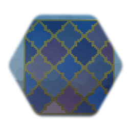 Moroccan Tile (Midnightblue)