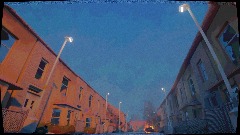 Abandoned neighbourhood