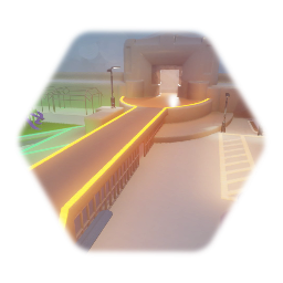 Maqueta del techo del grán centro de W-Y-S