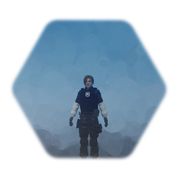 RE2 REMAKE LEON NO ANIMATION