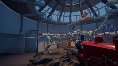 Jurassic park Visitors centre interior AY revamped
