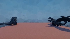 Godzilla test battle