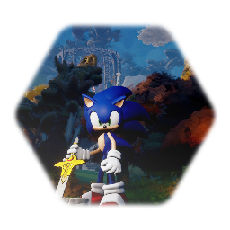 Sonic and The Black Knight Render Showcase