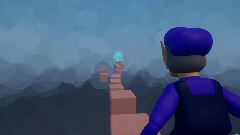 Waluigi cheats in Parkour
