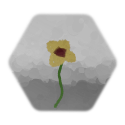 Cartoon flower