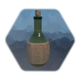 Wine Bottle with Sleeve