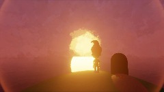 Jimmy watches the sunset