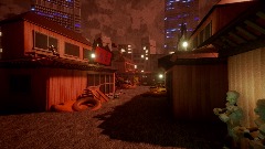 錆び付いたロボットの村