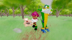 Sonic fan comic strip #1 @issue%1 COLLAB ADDS BACKGROUND PEOPLE