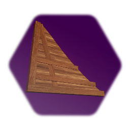 Village Wooden Roof Wall A