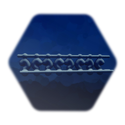 Crystalonia Castle Banister B - Tileable - TCCryst0037b
