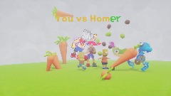 you vs Homer Dreams versión
