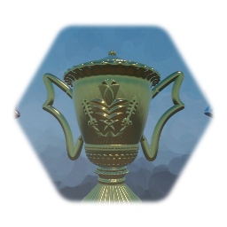Gold Silver Bronze Trophy