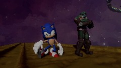 Sonic + Doom slayer 1