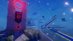 A Cyberspace Themed Sonic Game