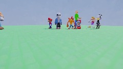 Pomni meets Goofy (Pippo Rossi ver) Halloween 2023