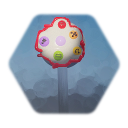 Old Low Battery TrippyTweenies Clock Street Lamp With Sound